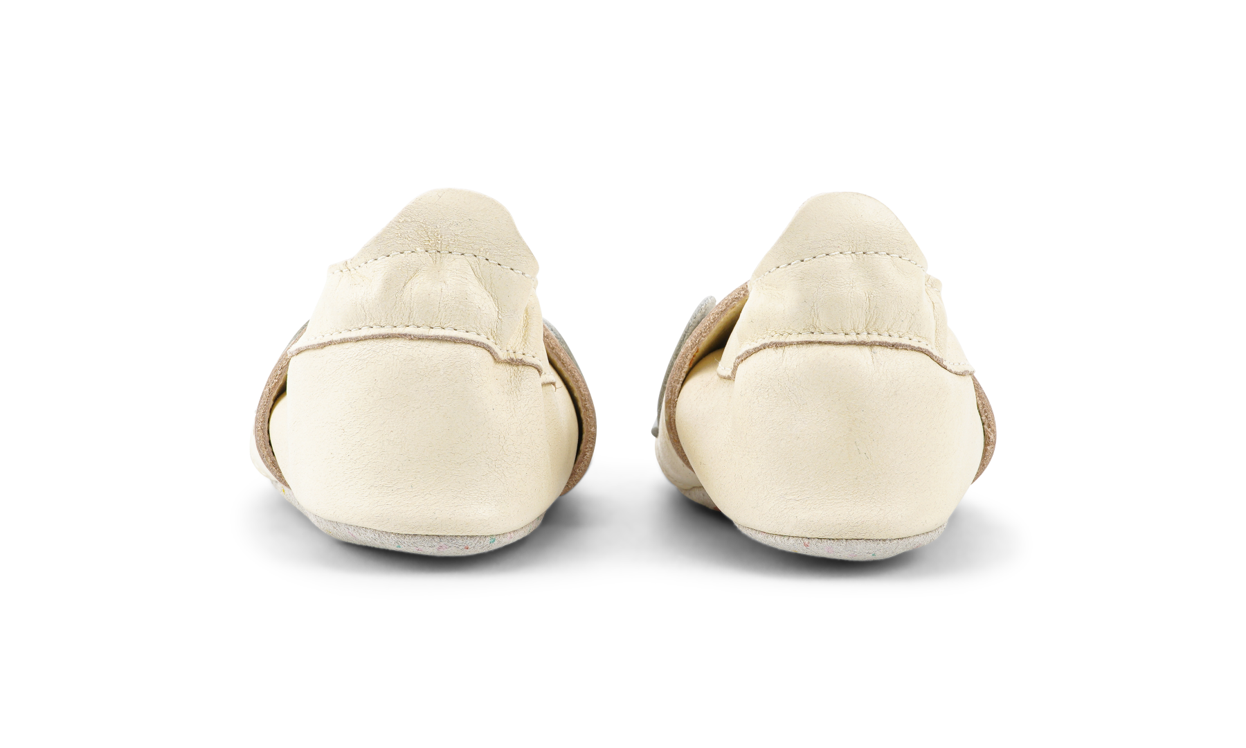 Bobux Soft Sole Little Bow Pup - Vanilla