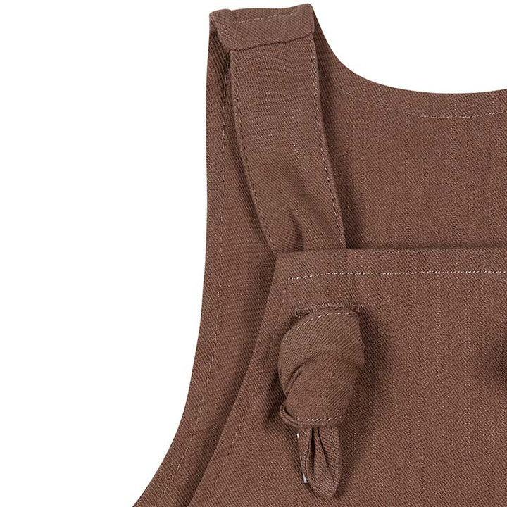 Toshi Baby Romper - Olly Chestnut