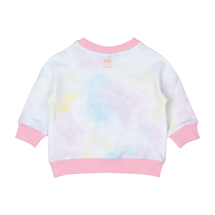 Rock Your Baby Pink Unicorn Baby Sweatshirt