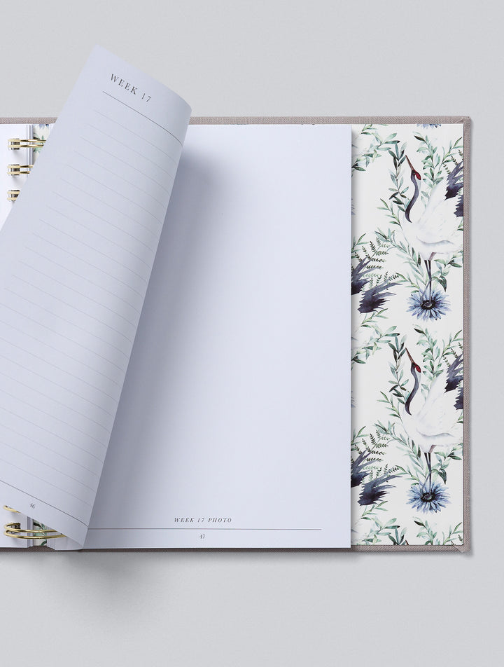 Write To Me - Bump My Pregnancy Story - Light Grey