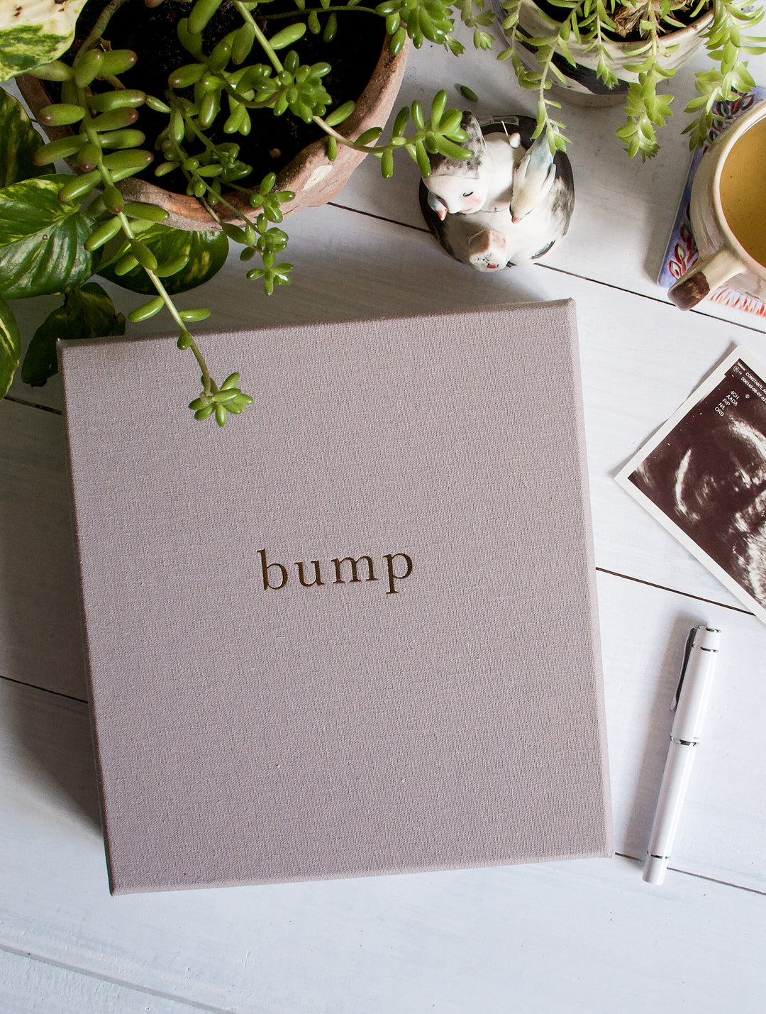 Write To Me - Bump My Pregnancy Story - Light Grey
