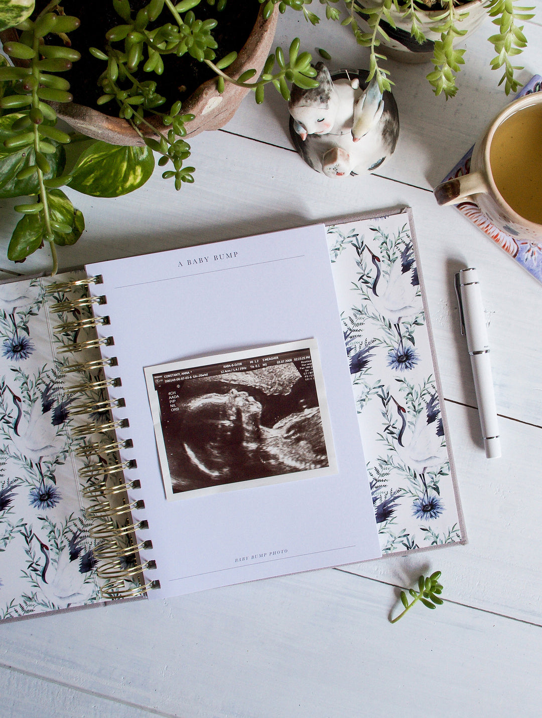 Write To Me - Bump My Pregnancy Story - Light Grey