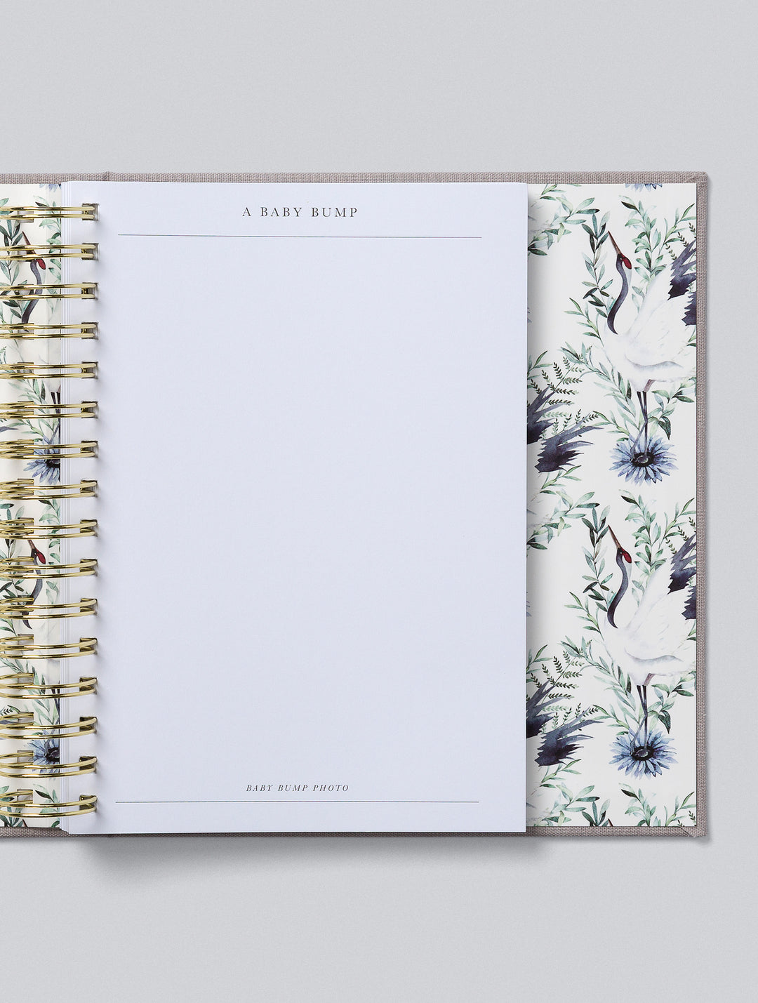 Write To Me - Bump My Pregnancy Story - Light Grey