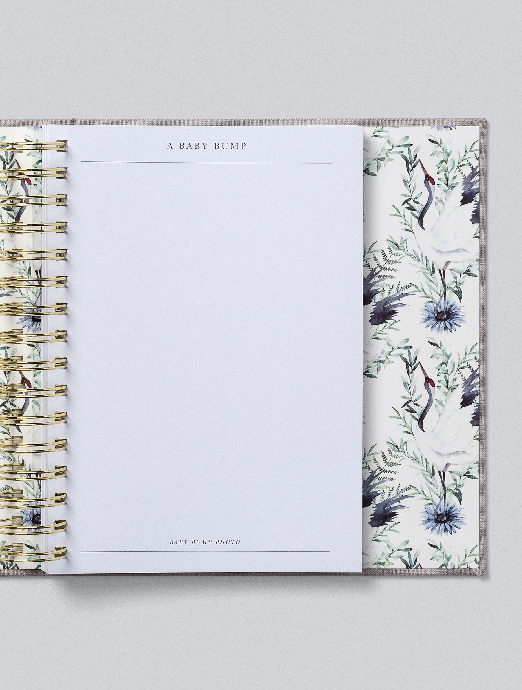 Write To Me - Bump My Pregnancy Story - Light Grey