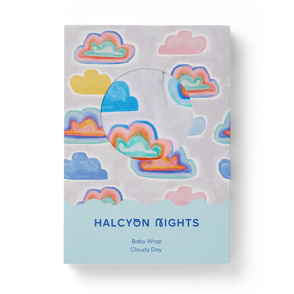 Halcyon Nights Baby Wrap - Cloudy Day