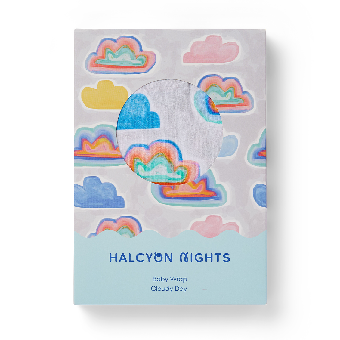 Halcyon Nights Baby Wrap - Cloudy Day