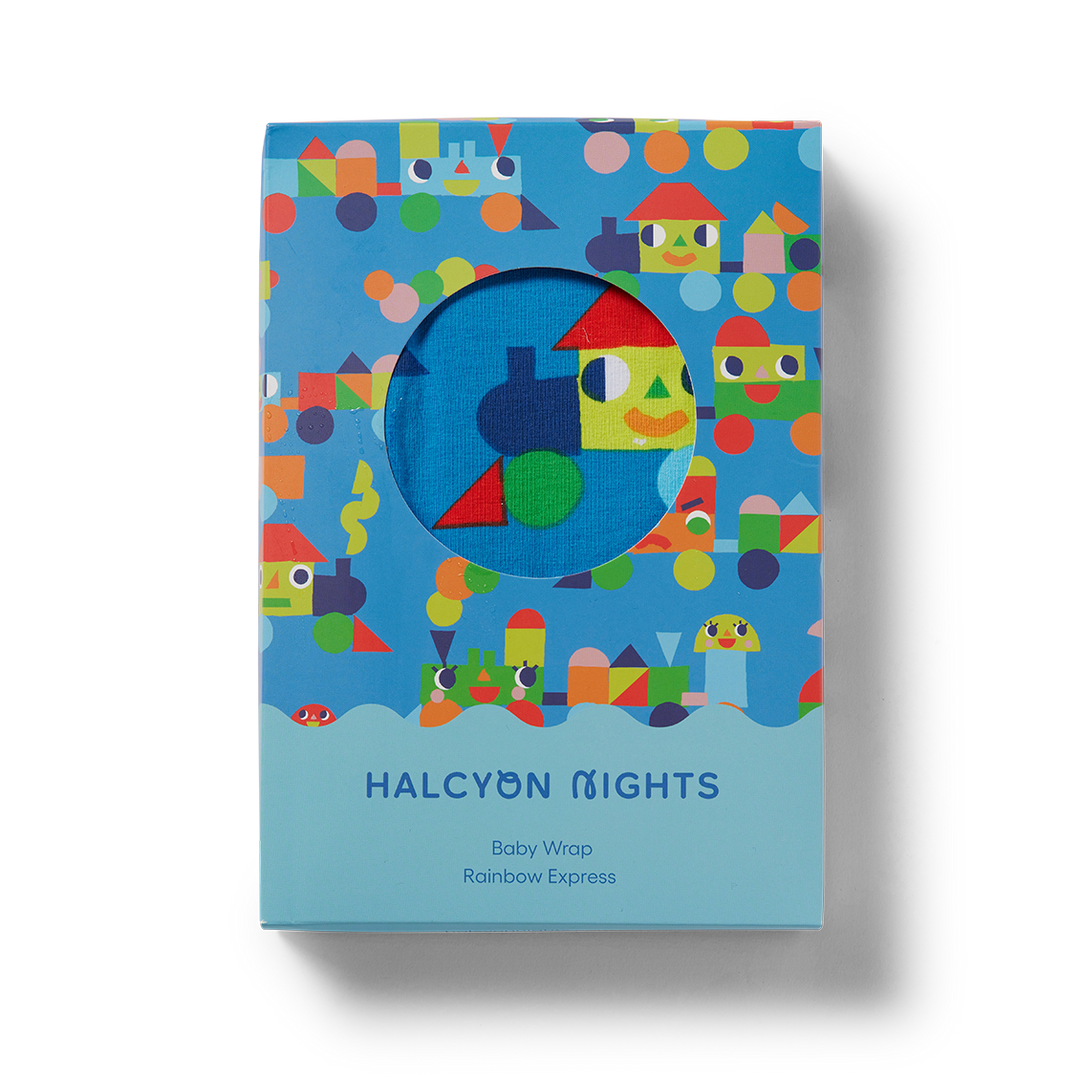 Halcyon Nights Baby Wrap - Rainbow Express