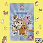 Colouring Set - Baby Animals