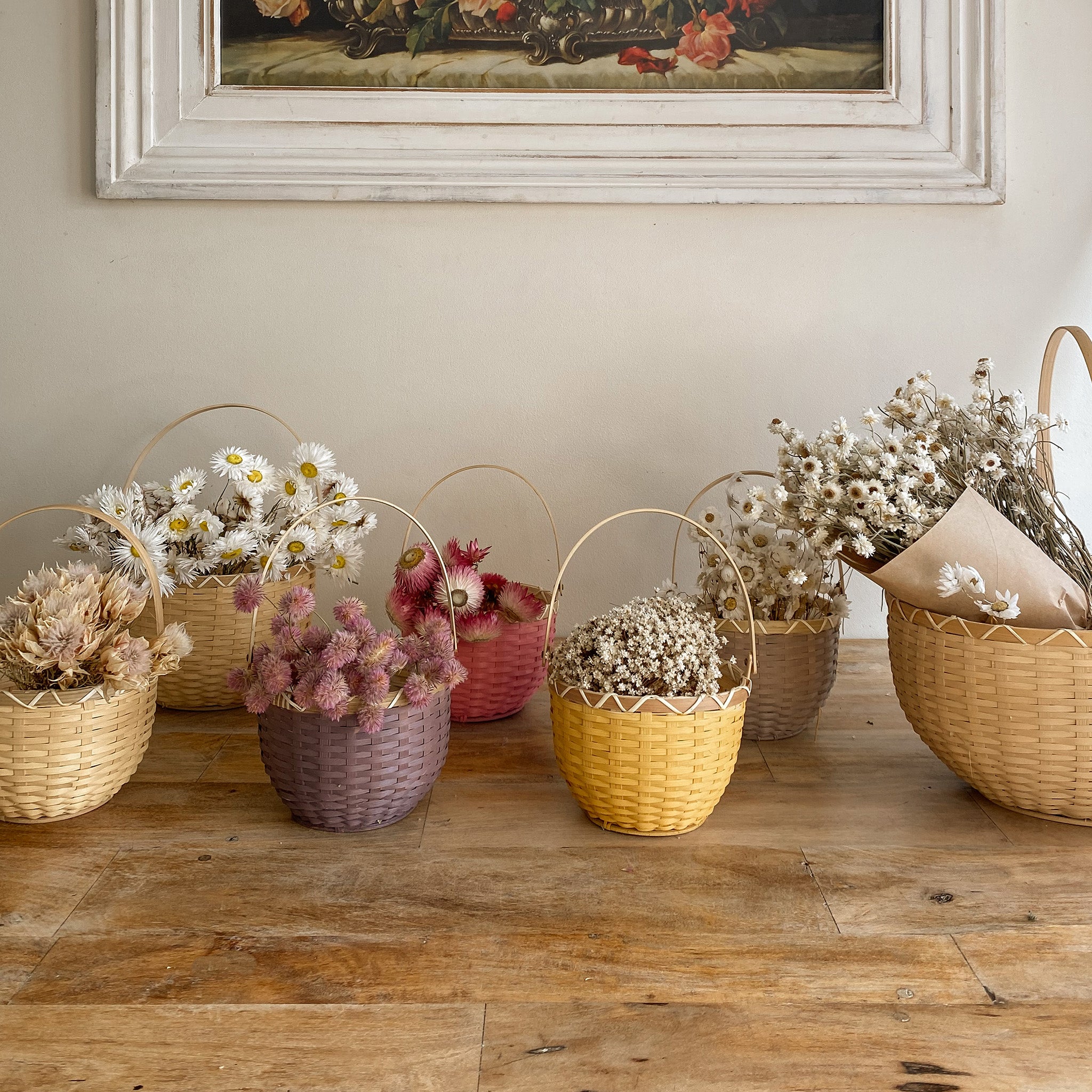 Blossom Basket Small - Berry