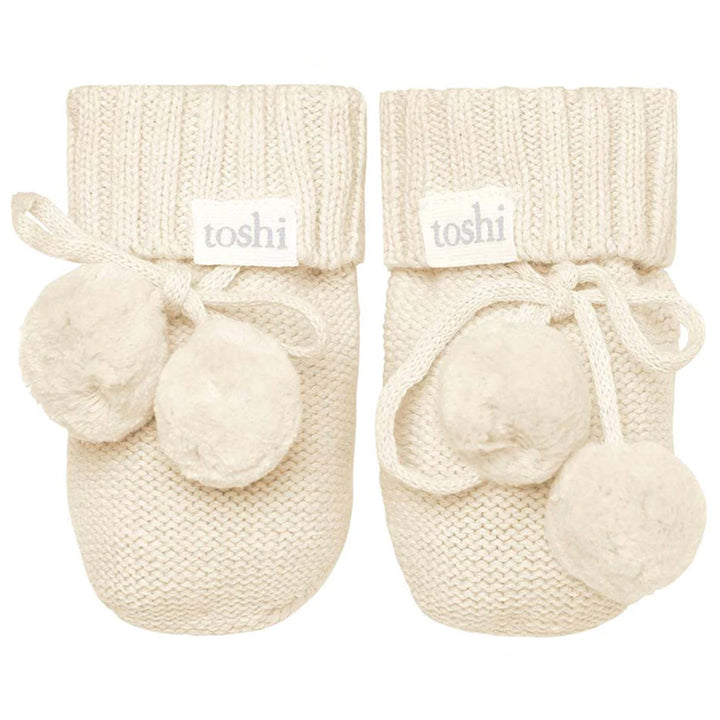 Toshi Organic Booties - Marley / Feather