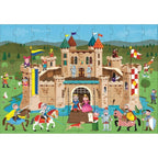 60 Piece Book & Giant Puzzle - The Knight's Castle