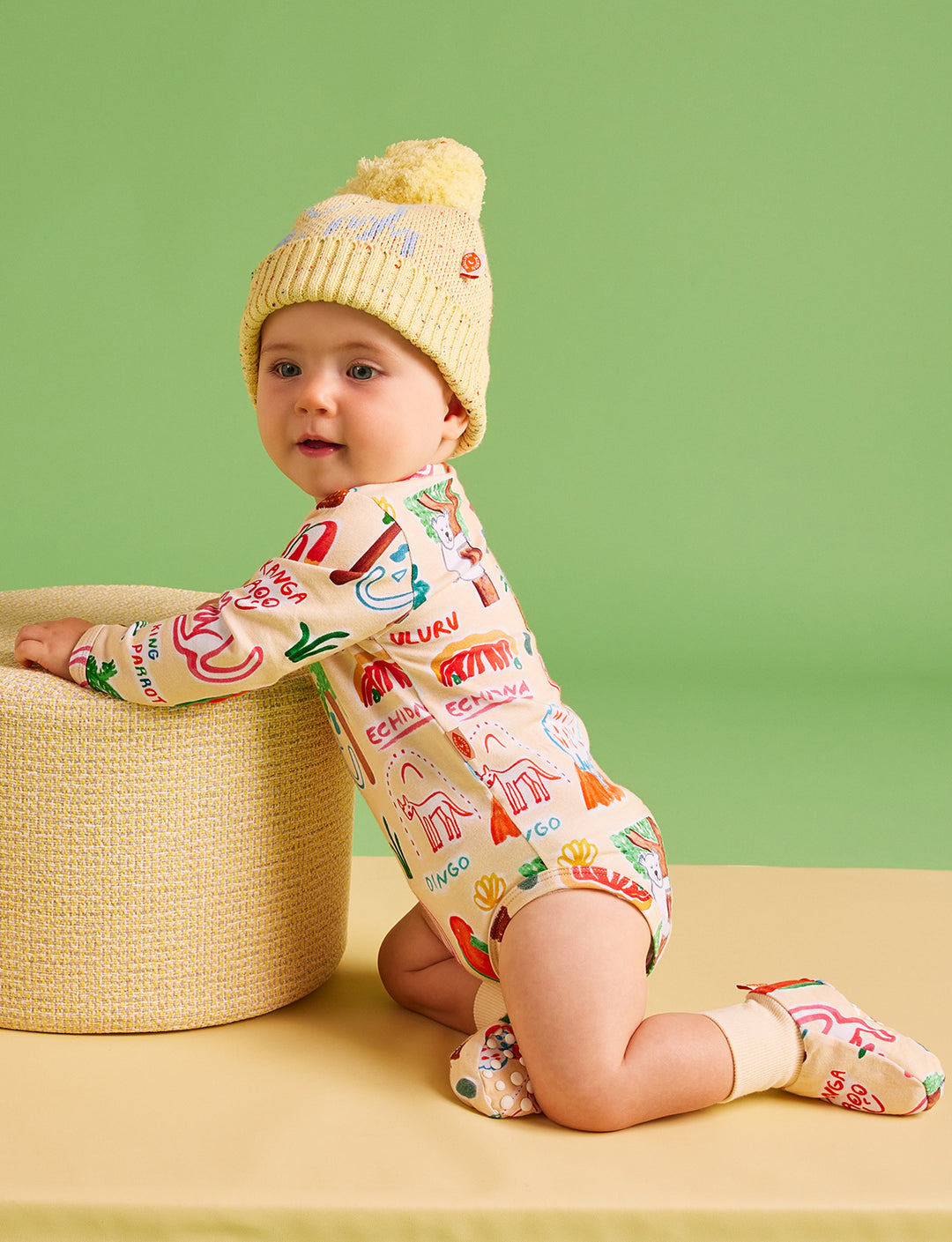 Halcyon Nights Long Sleeve Bodysuit - Cooee