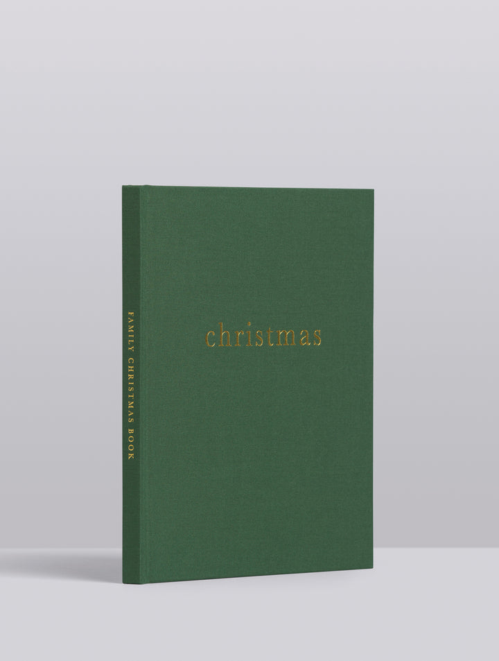 Write To Me - Family Christmas Book - Forest Green