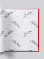 Write To Me - Family Christmas Book - Red