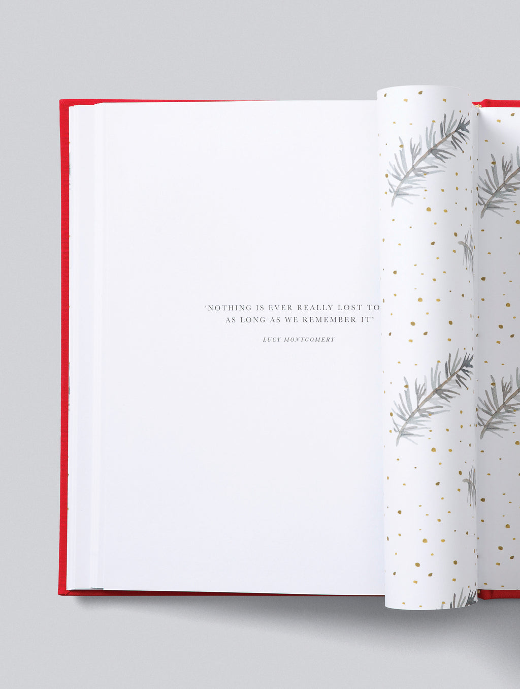 Write To Me - Family Christmas Book - Red