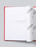 Write To Me - Family Christmas Book - Red