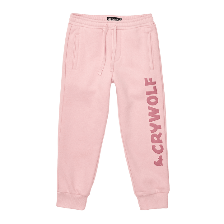 Crywolf Chill Track Pant - Blush