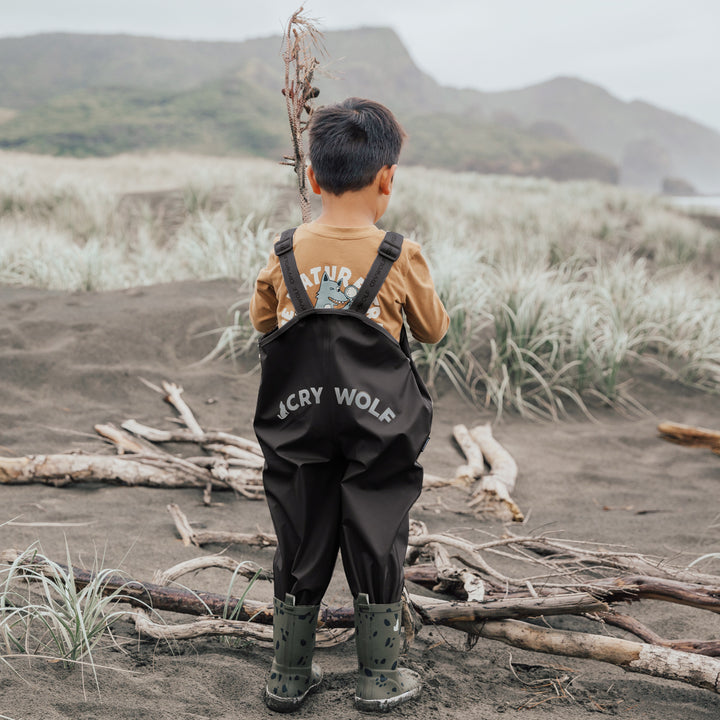 Crywolf Rain Overalls - Black