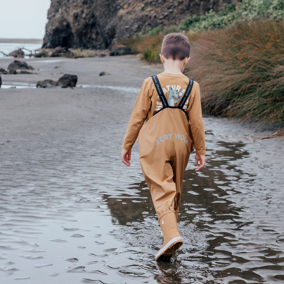 Crywolf Rain Overalls - Tan