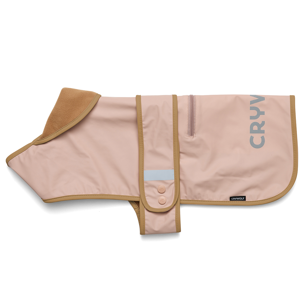 Crywolf Ruff Jacket - Dusty Pink