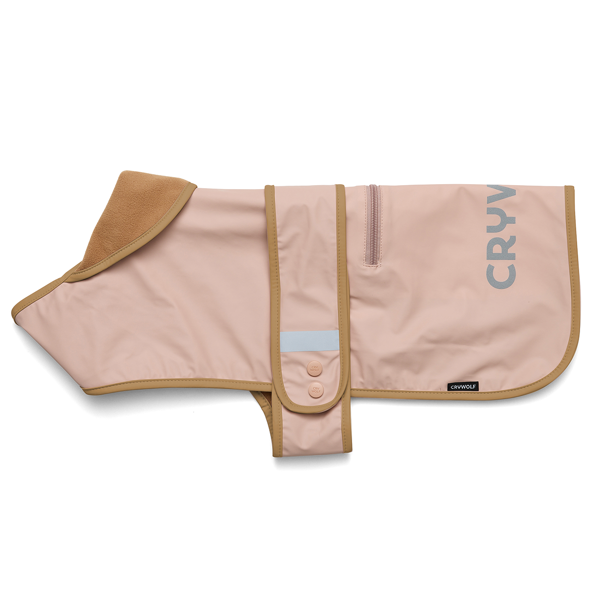 Crywolf Ruff Jacket - Dusty Pink