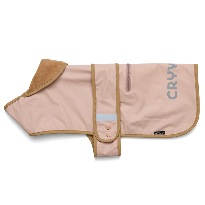 Crywolf Ruff Jacket - Dusty Pink