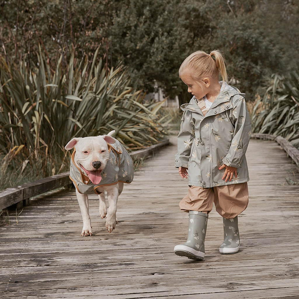 Crywolf Ruff Jacket - Forget Me Not
