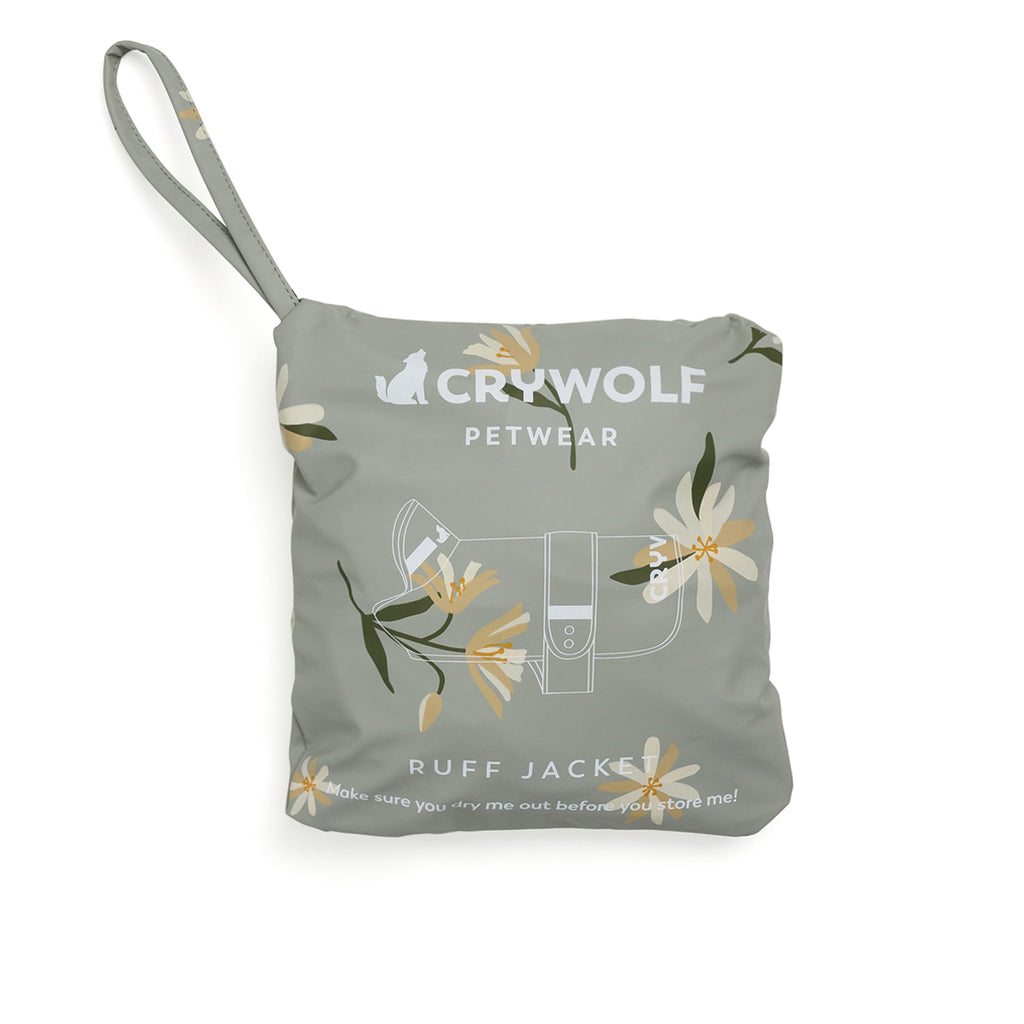 Crywolf Ruff Jacket - Forget Me Not