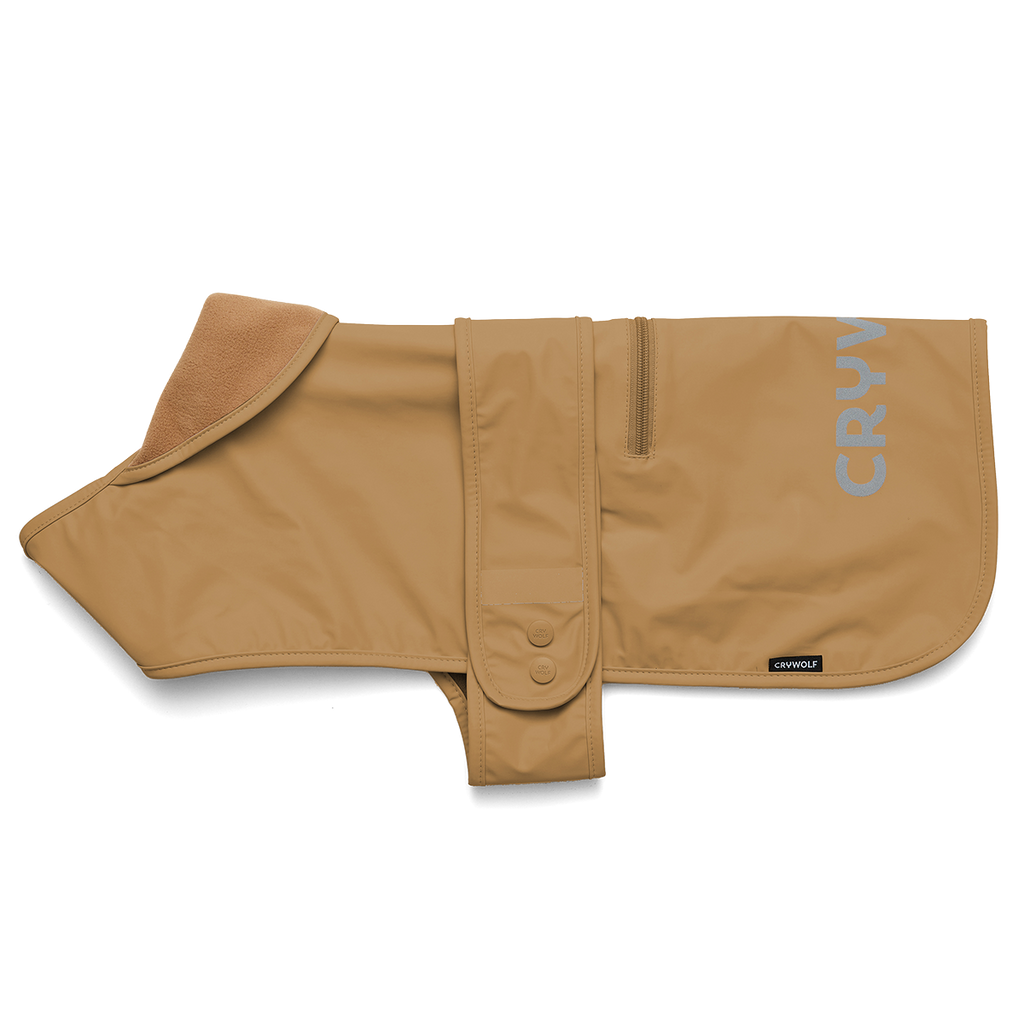 Crywolf Ruff Jacket - Tan