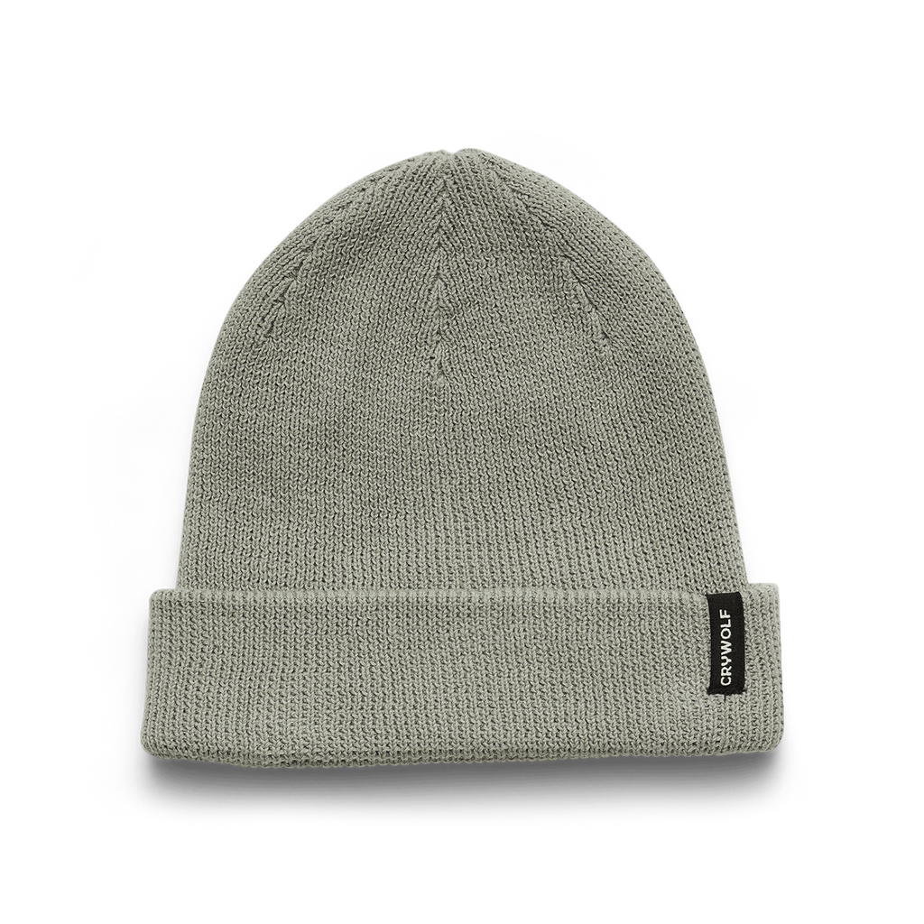 Crywolf Waffle Beanie - Moss