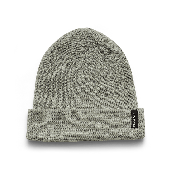 Crywolf Waffle Beanie - Moss