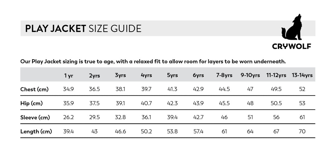 Crywolf Play Jacket - Happy Camper