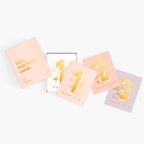 Baby Milestone Cards - Cream