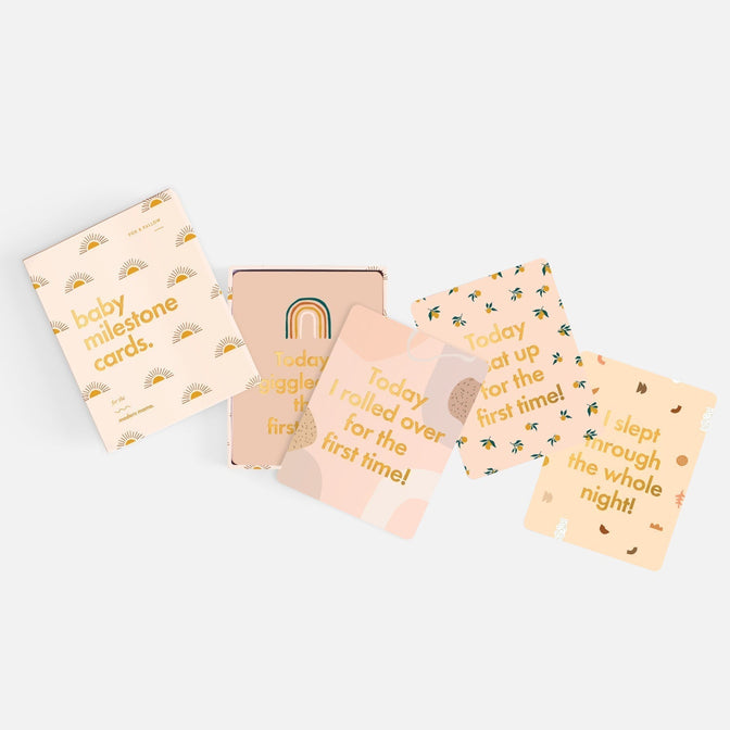 Baby Milestone Cards - Boho