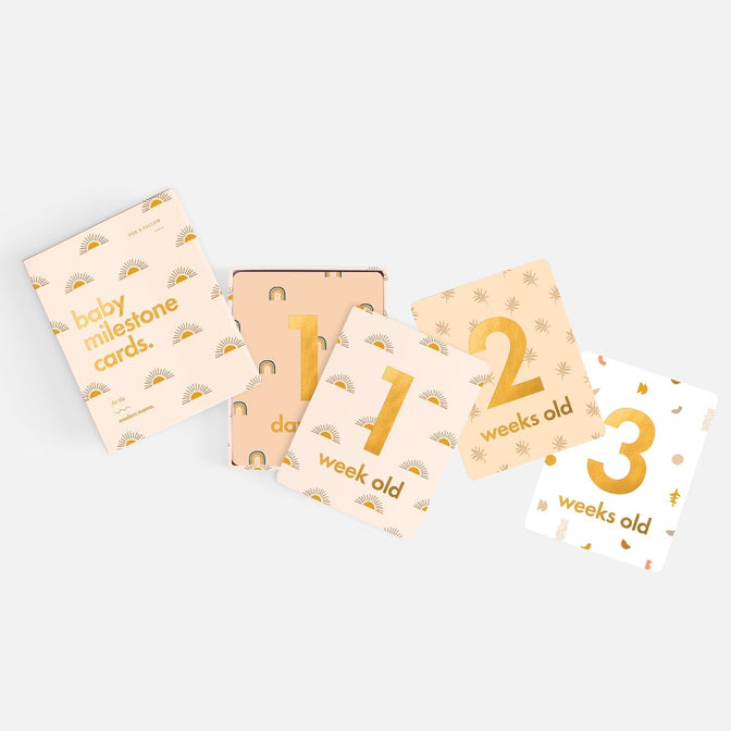 Baby Milestone Cards - Boho