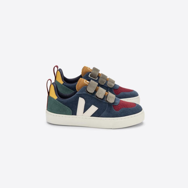 Veja V-10 Velcro Suede - Nautico