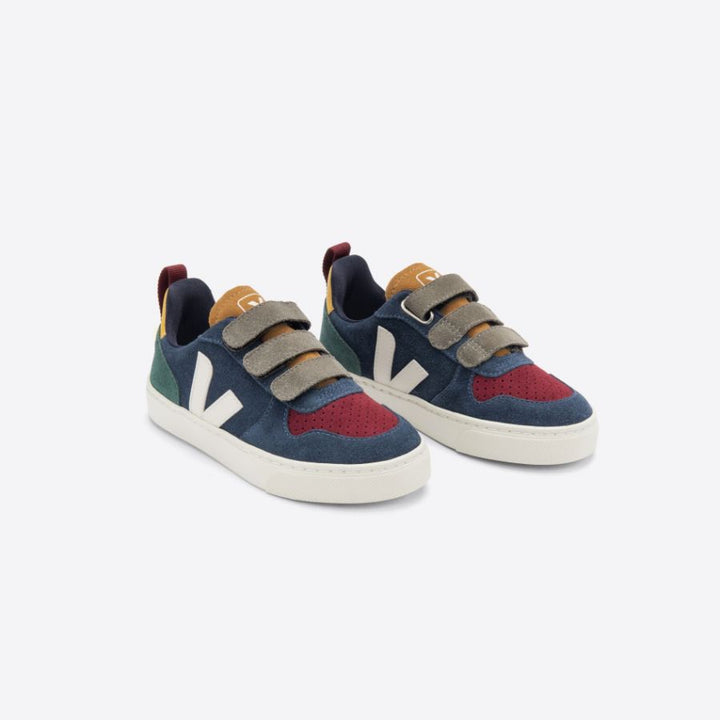 Veja V-10 Velcro Suede - Nautico