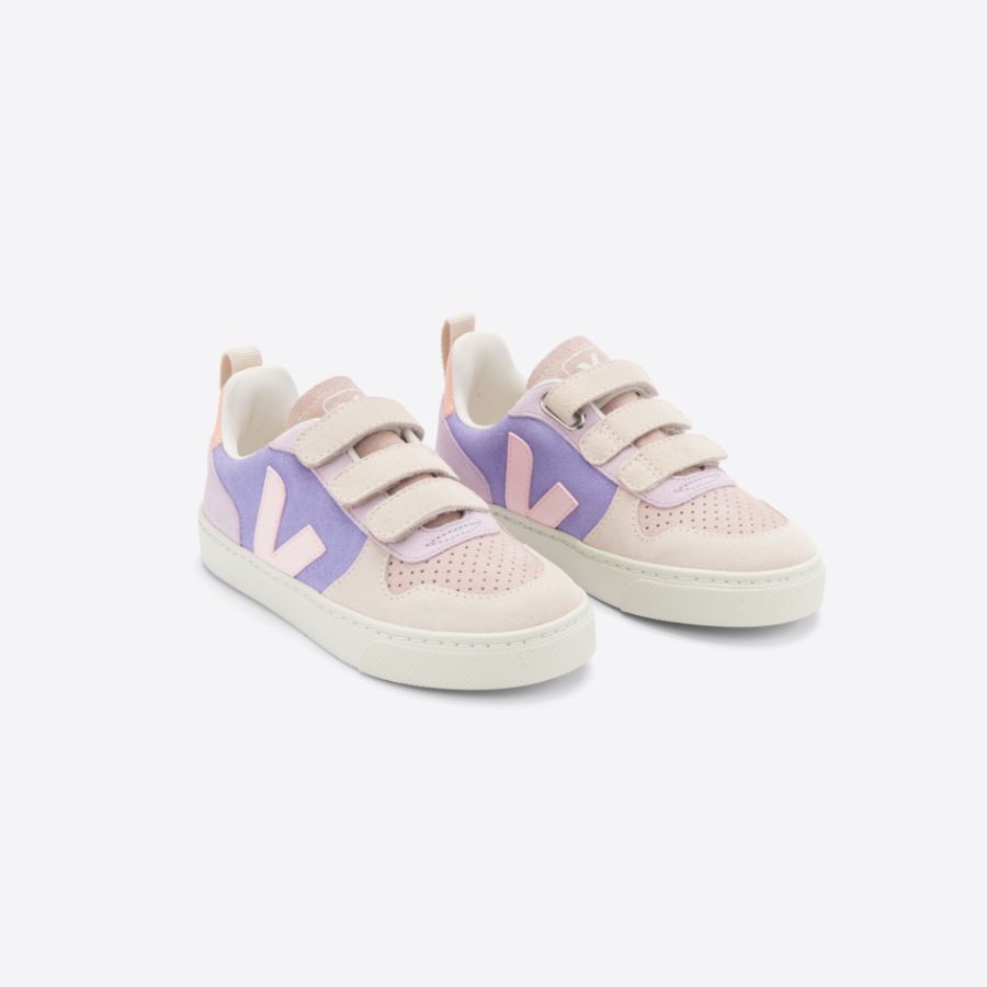 Veja V-10 Velcro Suede - Lavande