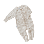 Ziggy Lou - Classic Knit Romper | Biscotti Fleck