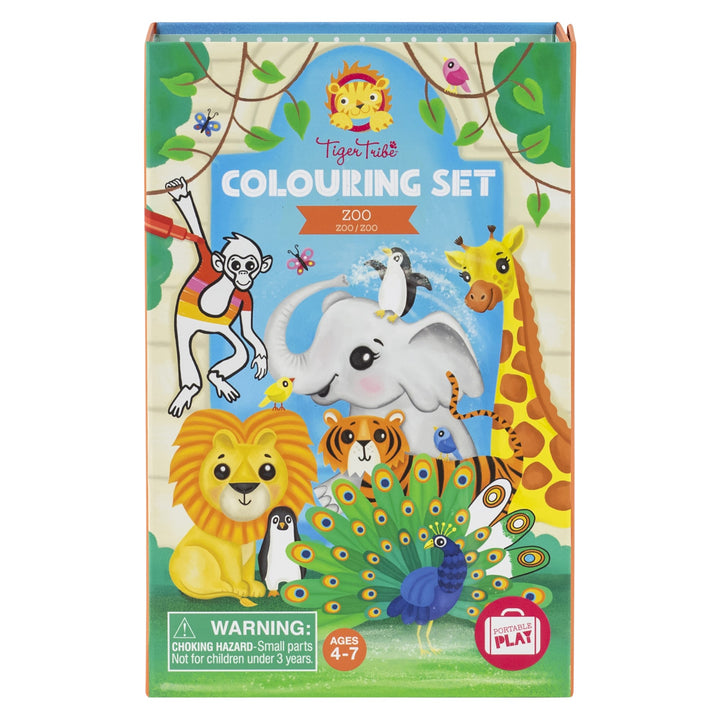 Colouring Set - Zoo