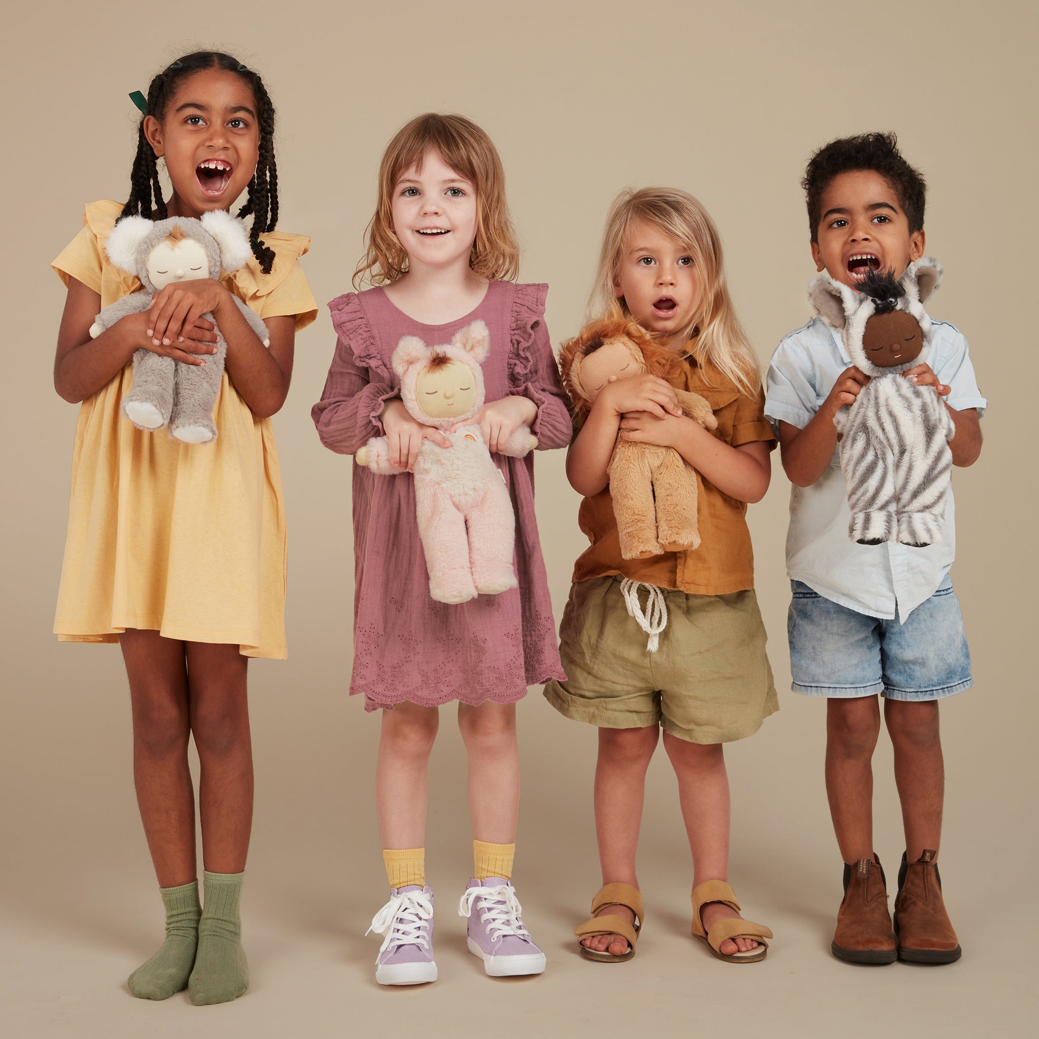 Cozy Dinkum Doll - Zebra Mini