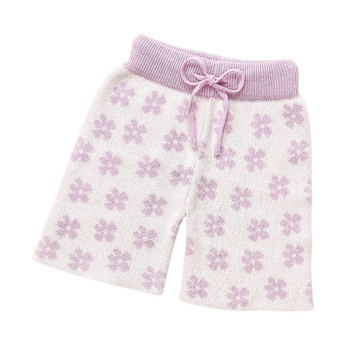 Ziggy Lou - Cropped Pants | Lilac Floral