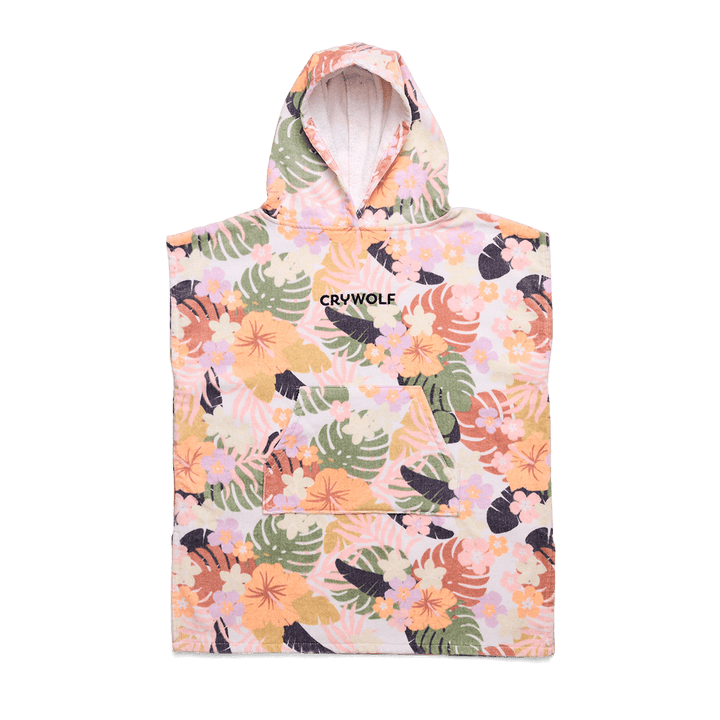 Crywolf Hooded Towel - Tropical Floral