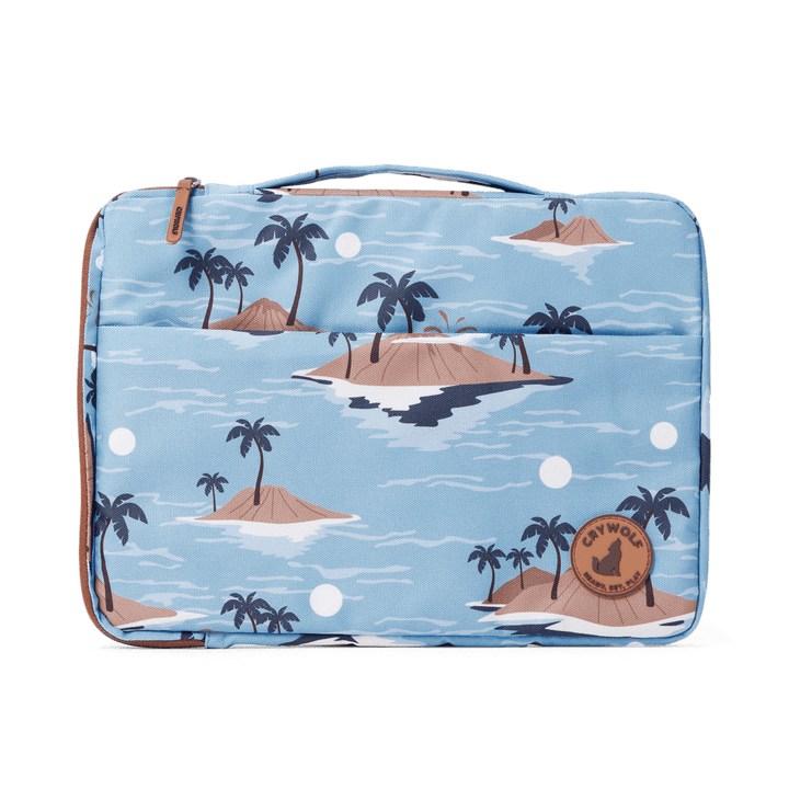 Crywolf Laptop Sleeve 13" - Blue Lost Island