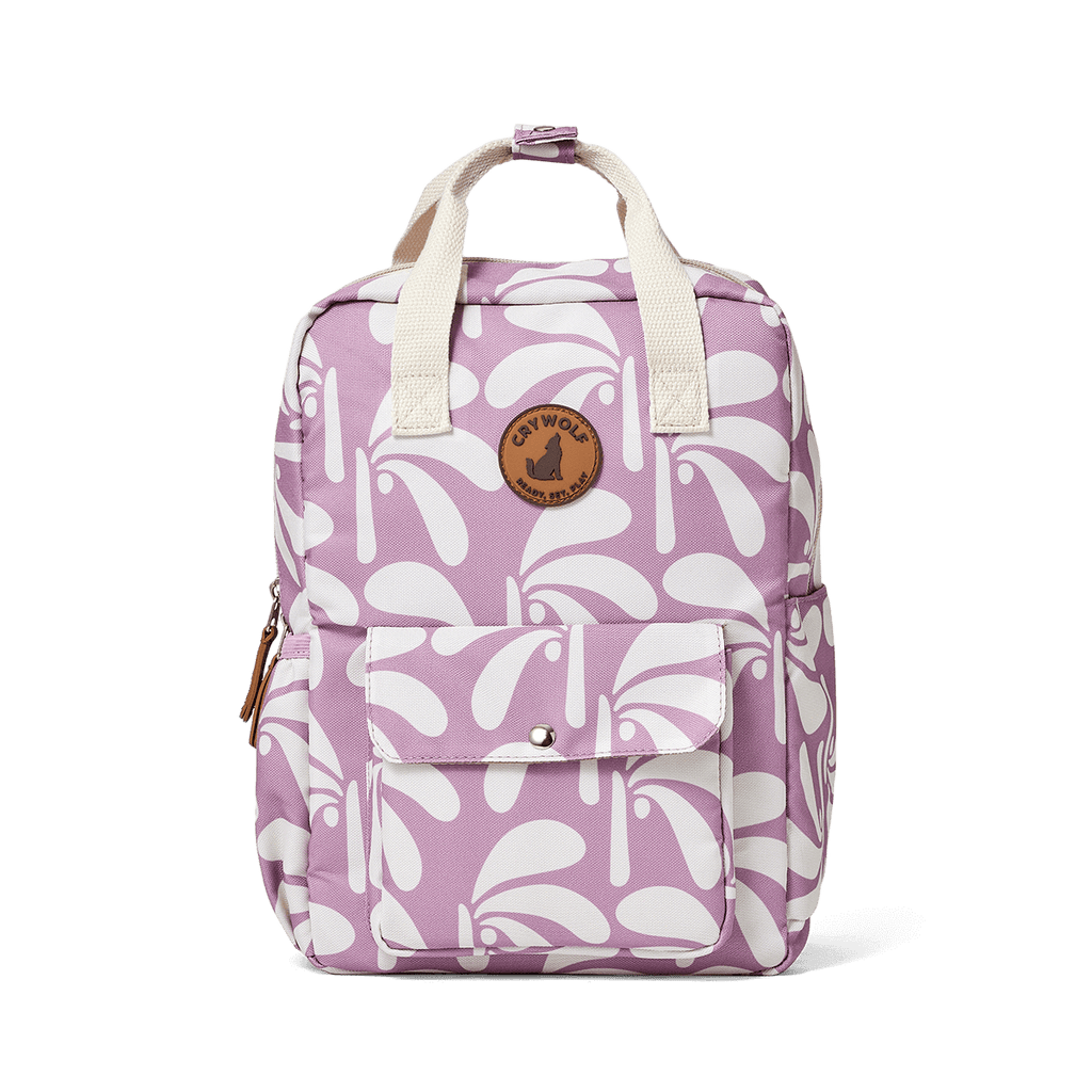 Crywolf Mini Backpack - Lilac Palms