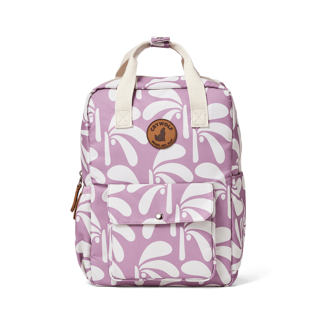 Crywolf Mini Backpack - Lilac Palms