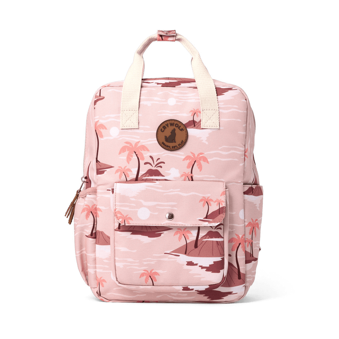 Crywolf Mini Backpack - Sunset Lost Island