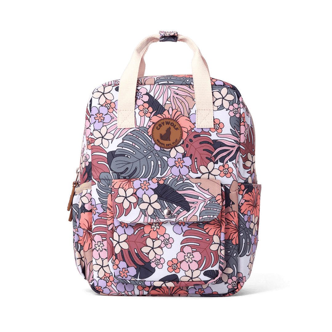 Crywolf Mini Backpack - Tropical Floral