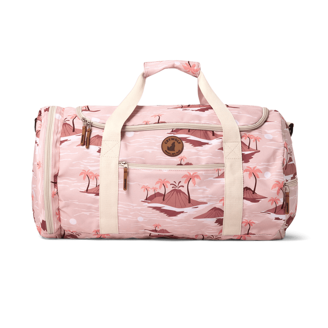 Crywolf Packable Duffel - Sunset Lost Island