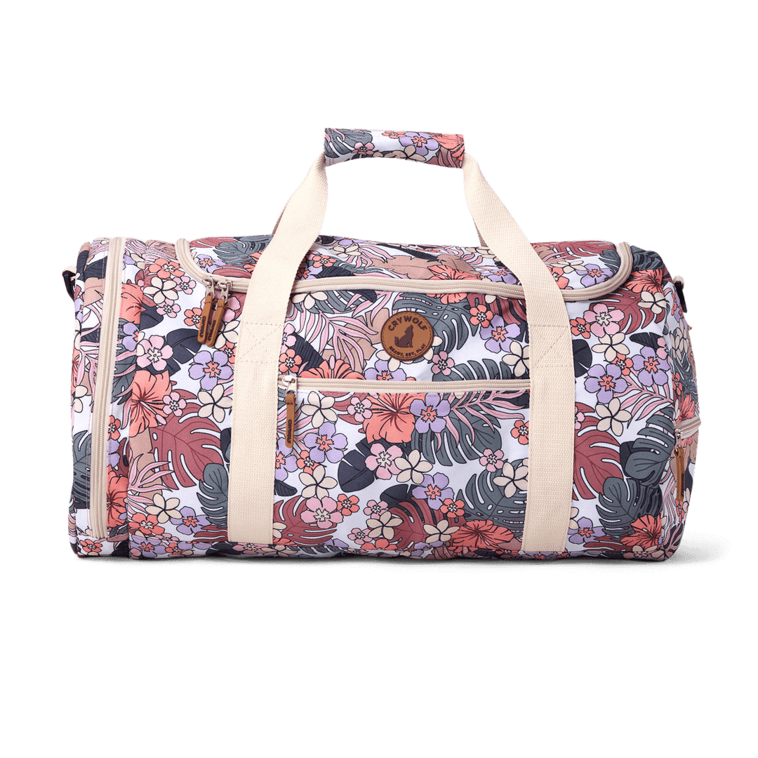 Crywolf Packable Duffel - Tropical Floral